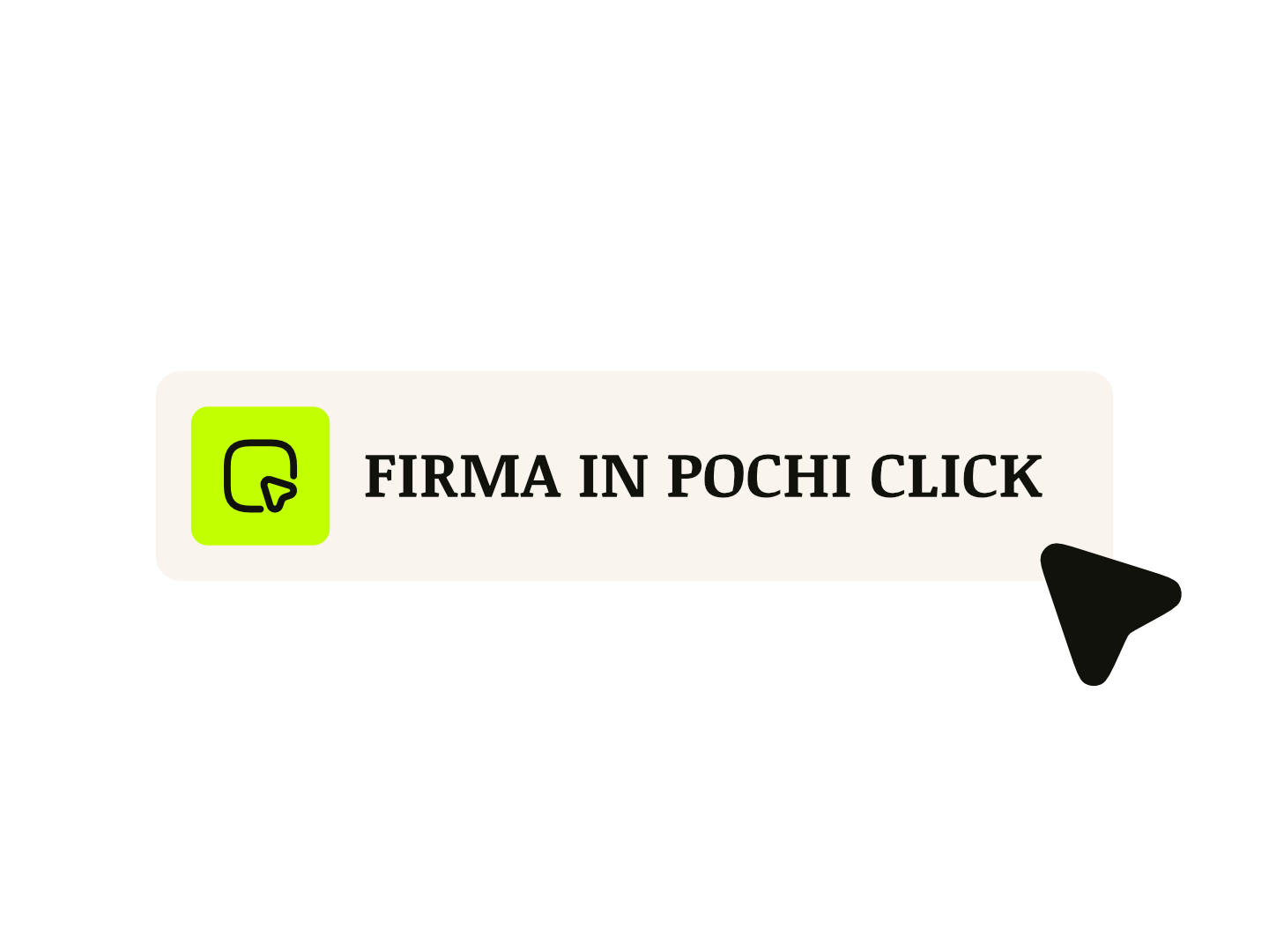 Firma in pochi click